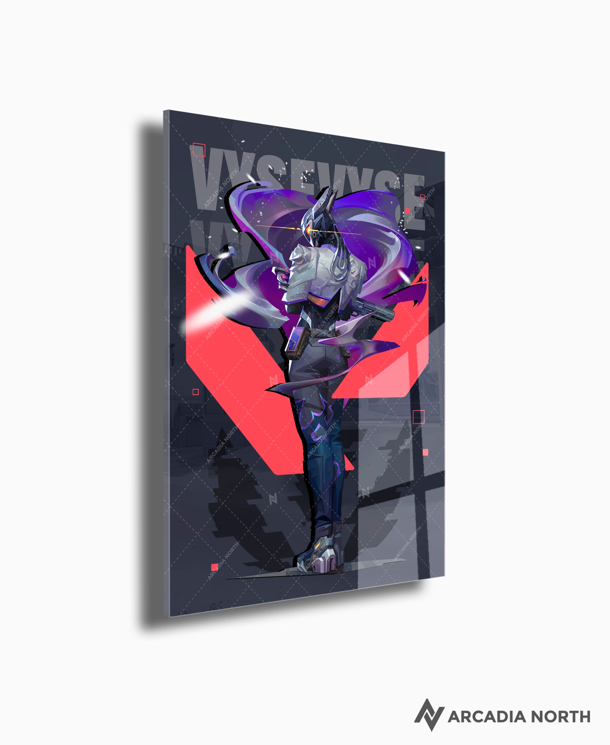Valorant | Vyse - Gaming Acrylic Poster