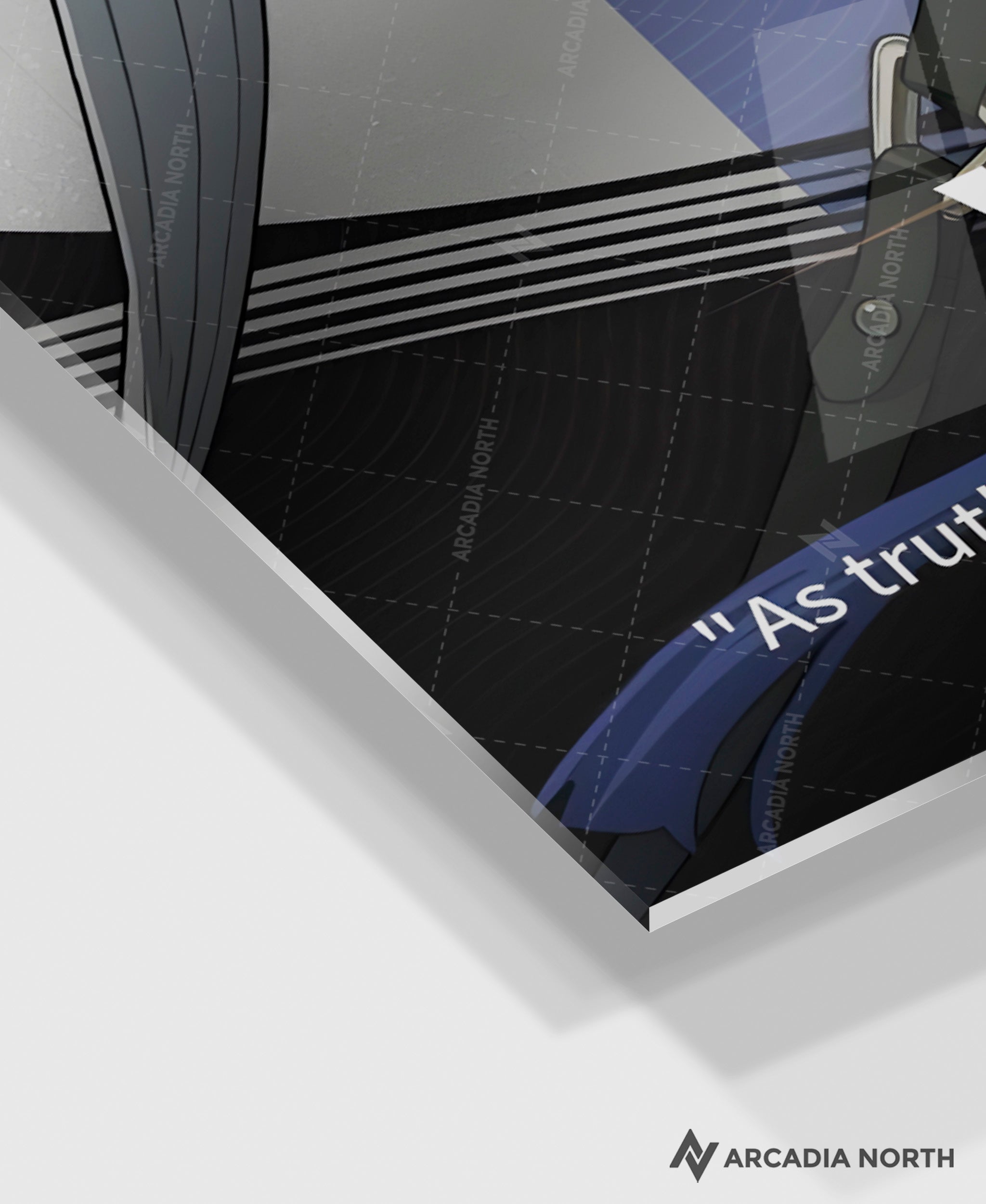 Wuthering Waves WuWa gaming acrylic poster by Arcadia North. Xiangli Yao Character Card. Acrylic wall art printed on acrylic.