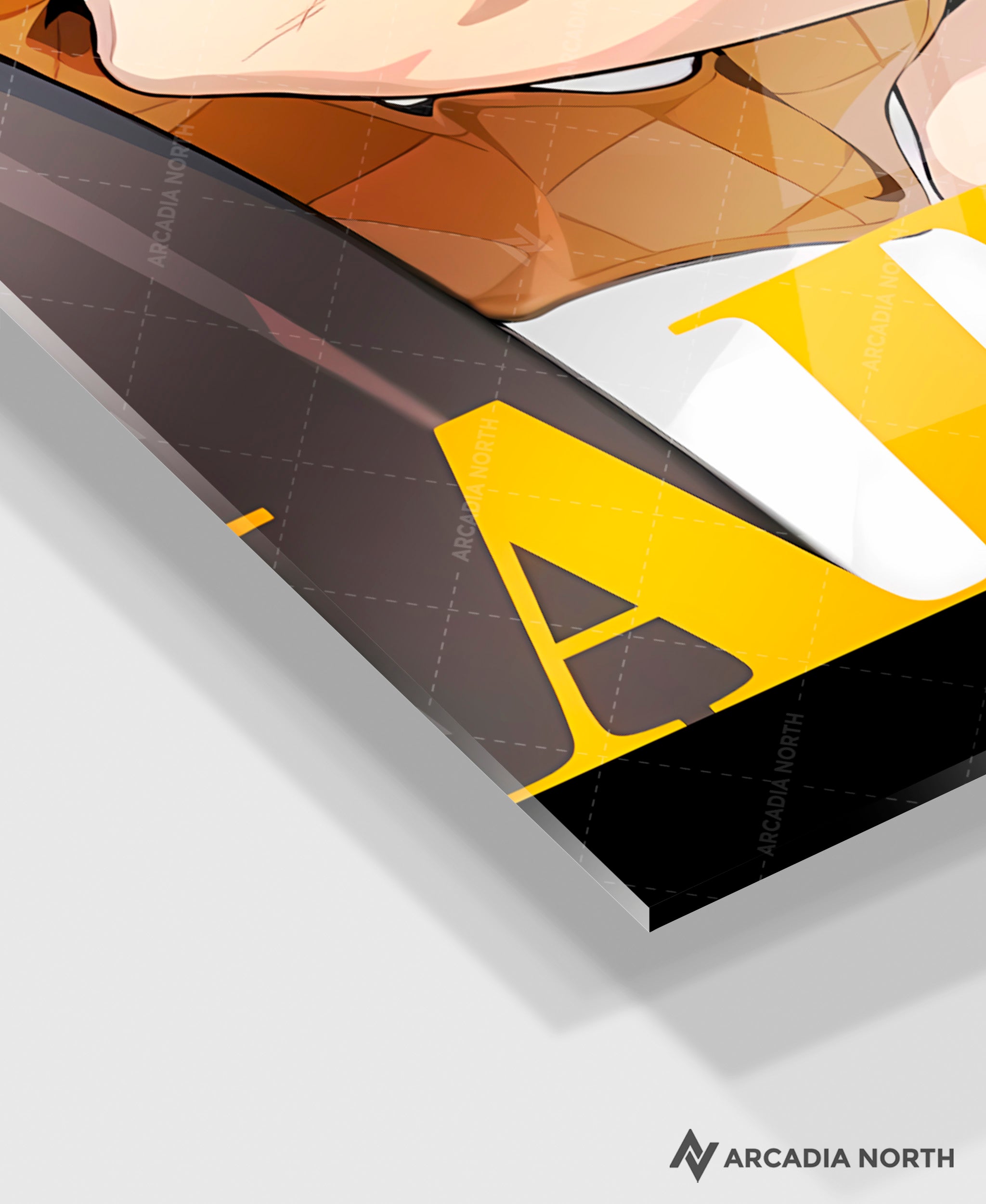 Hoyoverse Zenless Zone Zero ZZZ gaming acrylic poster by Arcadia North. Soldier 0 S0 Anby M6 Mindscape Cinema artwork. Acrylic wall art printed on acrylic.