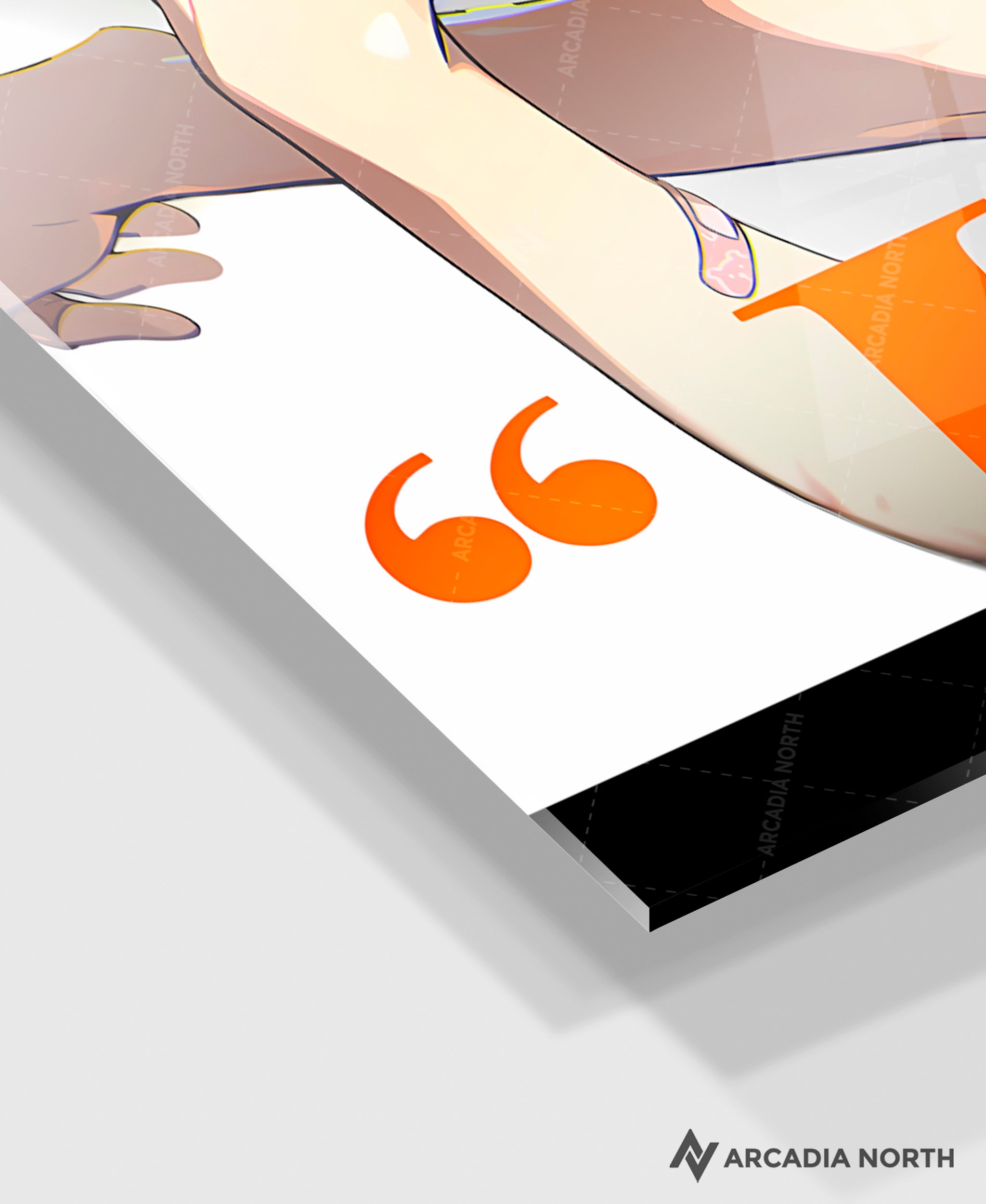 Hoyoverse Zenless Zone Zero ZZZ gaming acrylic poster by Arcadia North. Koleda M6 Mindscape Cinema artwork. Acrylic wall art printed on acrylic.