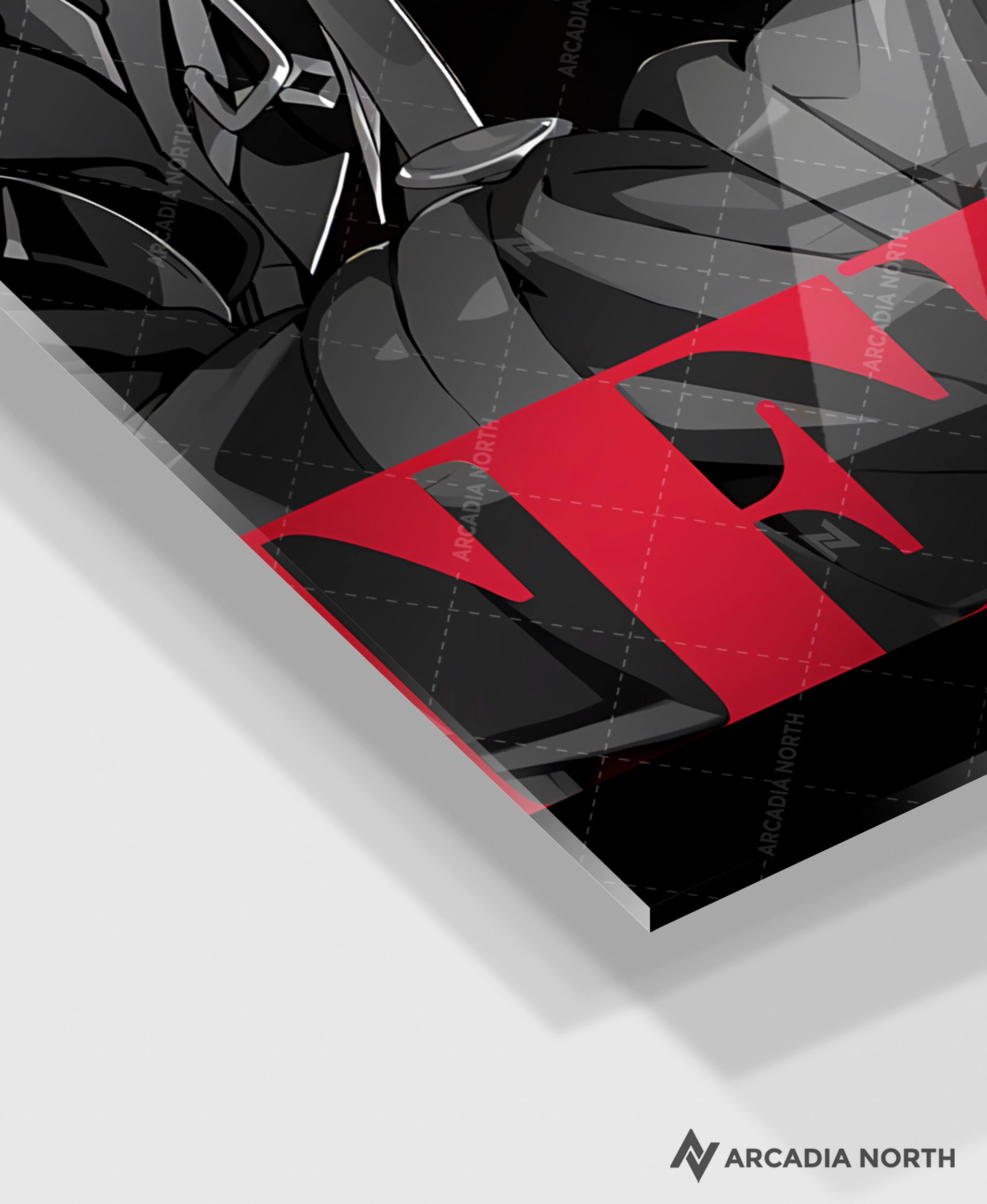 Hoyoverse Zenless Zone Zero ZZZ gaming acrylic poster by Arcadia North. Lighter M3 Mindscape Cinema artwork. Acrylic wall art printed on acrylic.