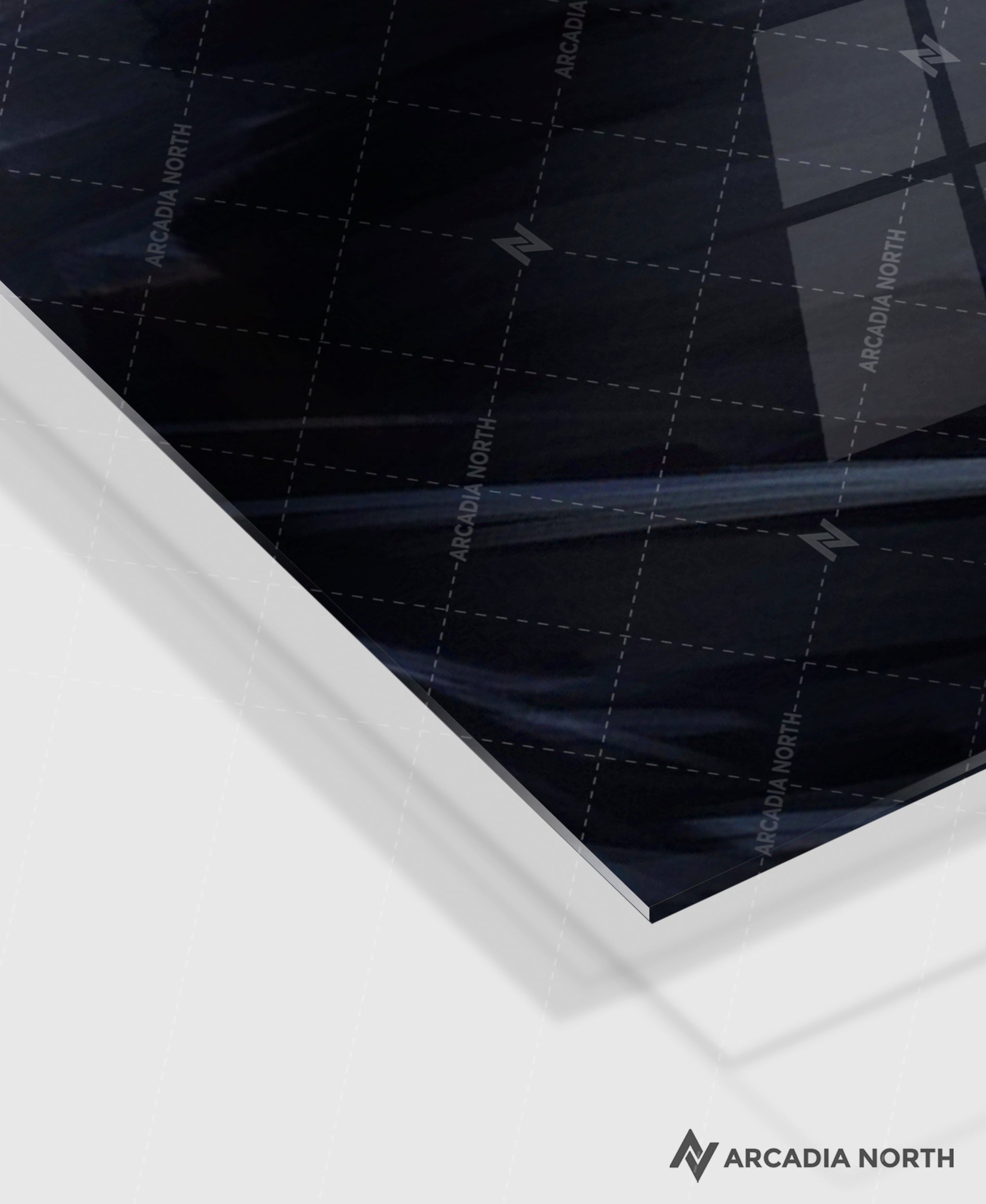 Jujutsu Kaisen anime acrylic poster by Arcadia North. Featuring a close-up of Sukuna on a transparent background. Layerable acrylic poster. Can be used as a foreground for a layerable background acrylic poster. Acrylic wall art printed on acrylic.