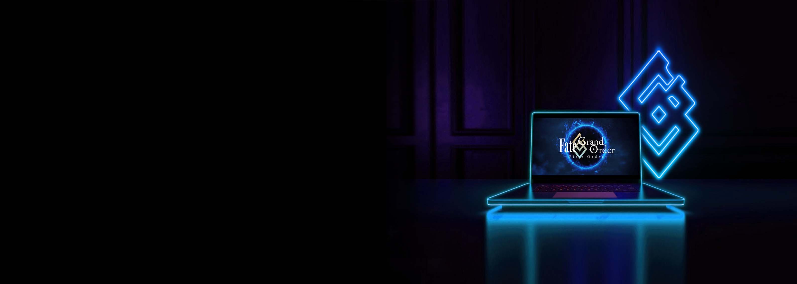 Fate Grand Order Glowing Laptop and Symbol All Games Collection Banner