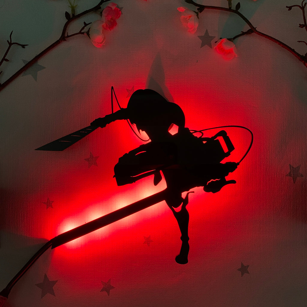 Attack on Titan Armin Arlert anime silhouette light