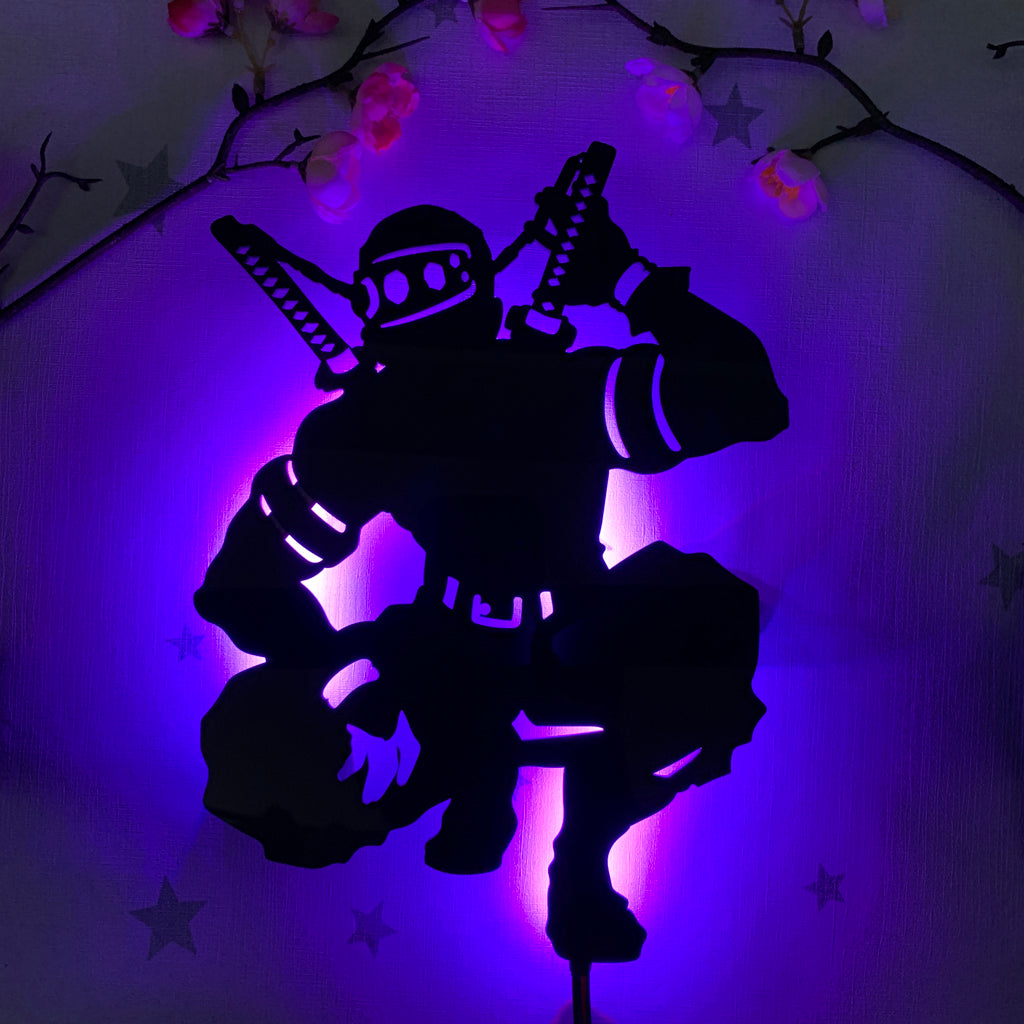 Demon Slayer Tengen Uzui anime silhouette light
