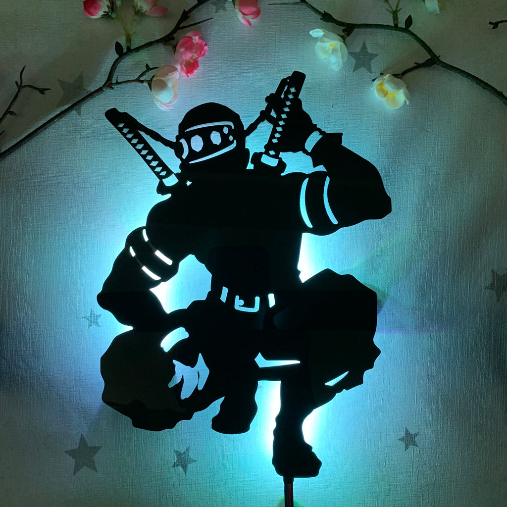 Demon Slayer Tengen Uzui anime silhouette light