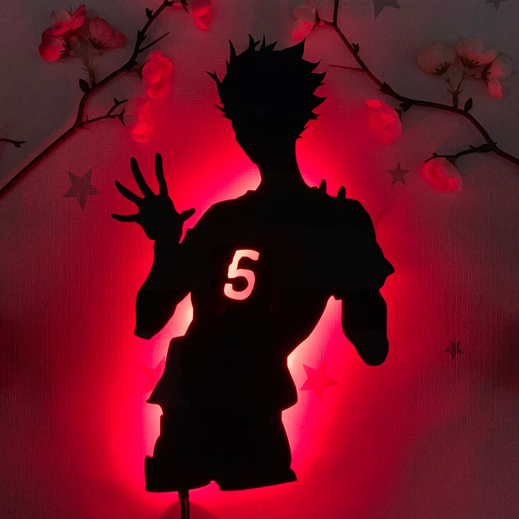 Haikyu!! Satori Tendo anime silhouette light