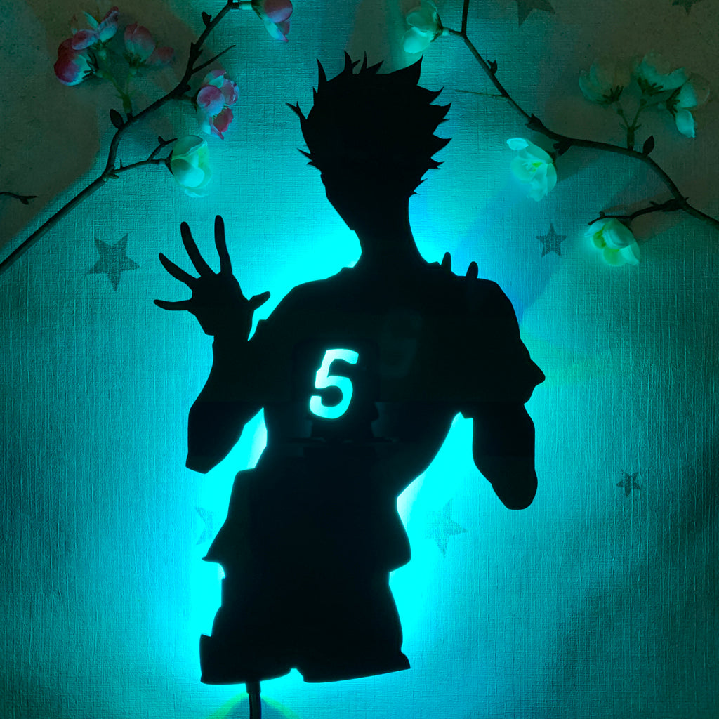 Haikyu!! Satori Tendo anime silhouette light