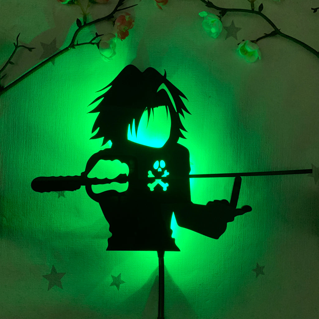 Hunter x Hunter Feitan anime silhouette light