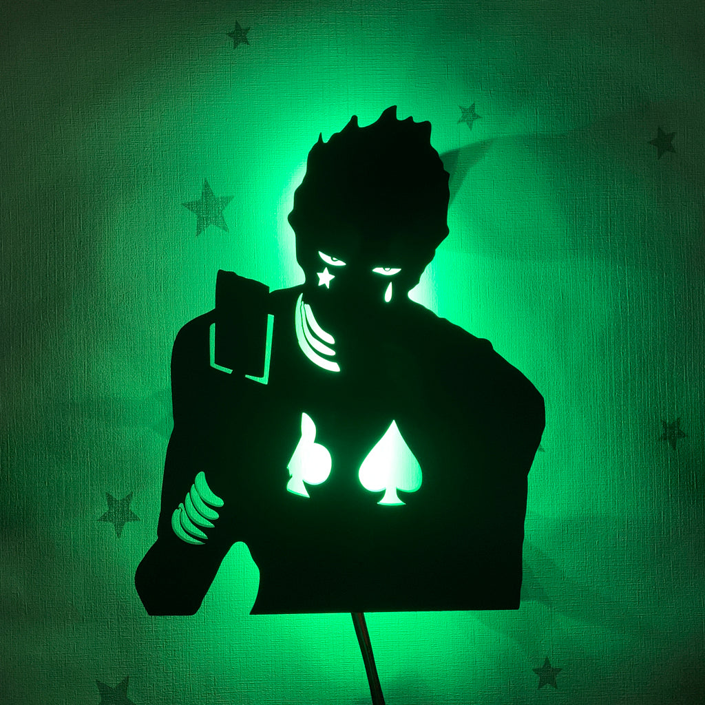Hunter x Hunter Hisoka anime silhouette light
