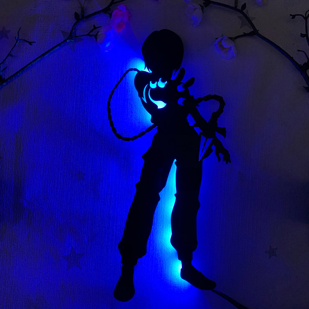 Hunter x Hunter Kurapika anime silhouette light