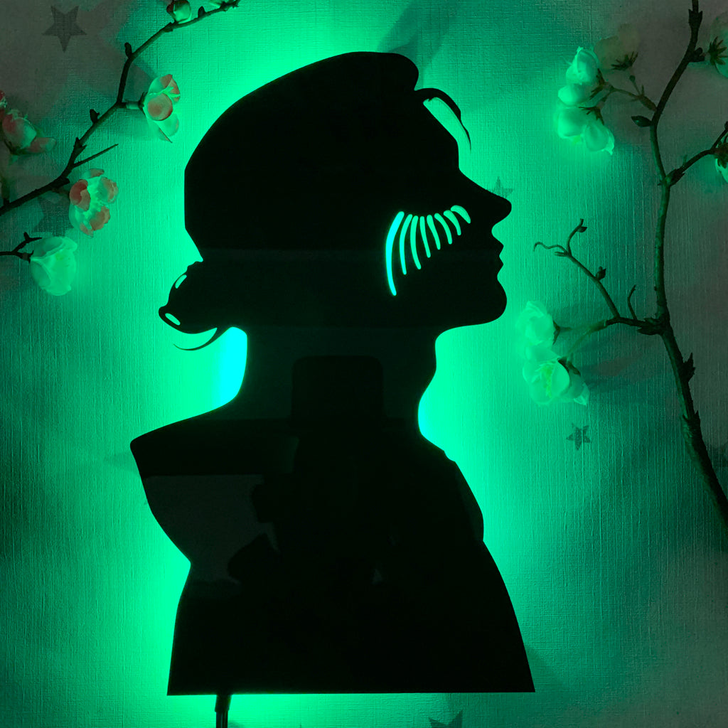 Attack on Titan Eren Yeager anime silhouette light