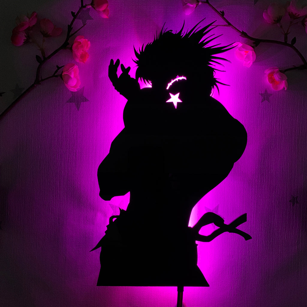 JoJo's Bizarre Adventure Dio Brando pose anime silhouette light