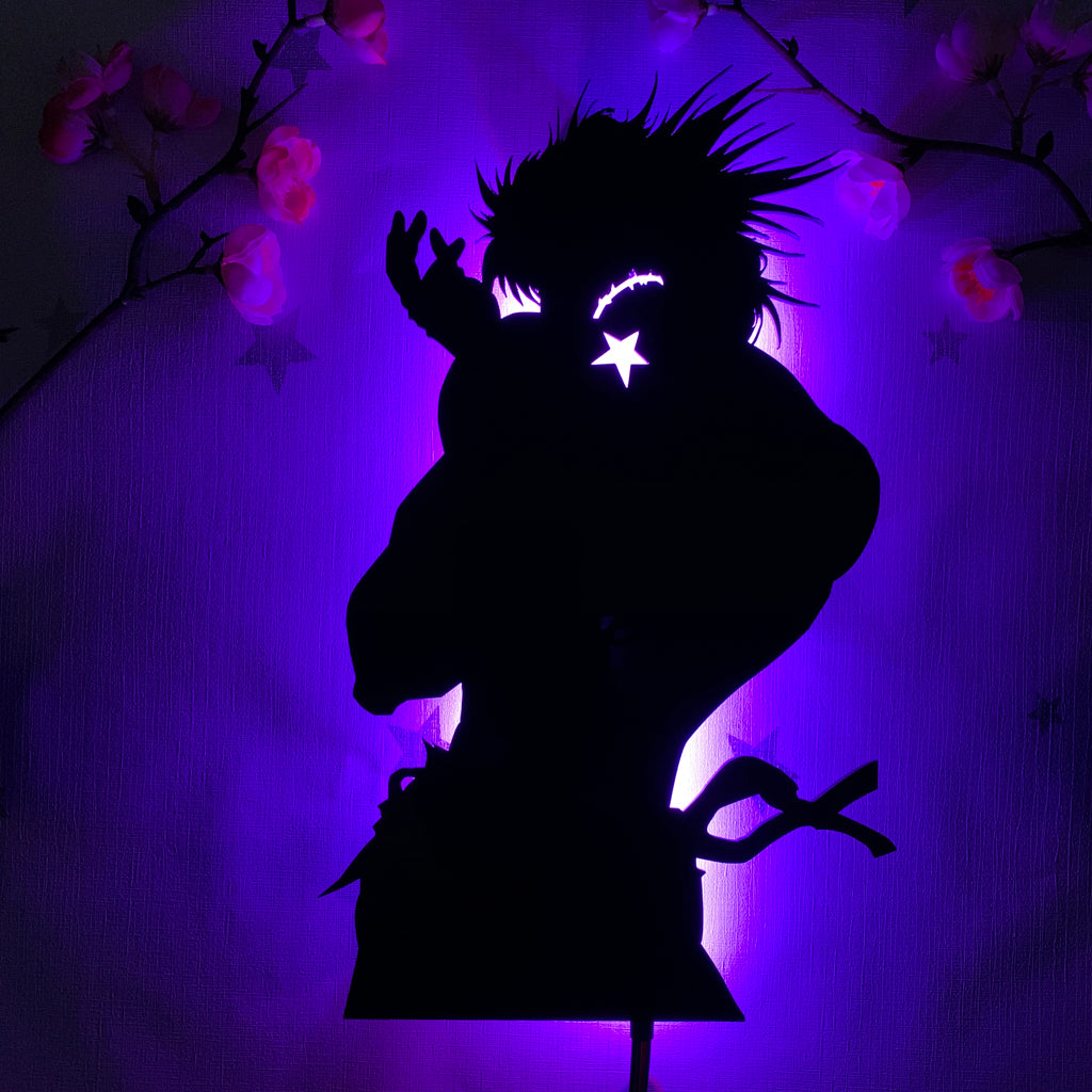 JoJo's Bizarre Adventure Dio Brando pose anime silhouette light