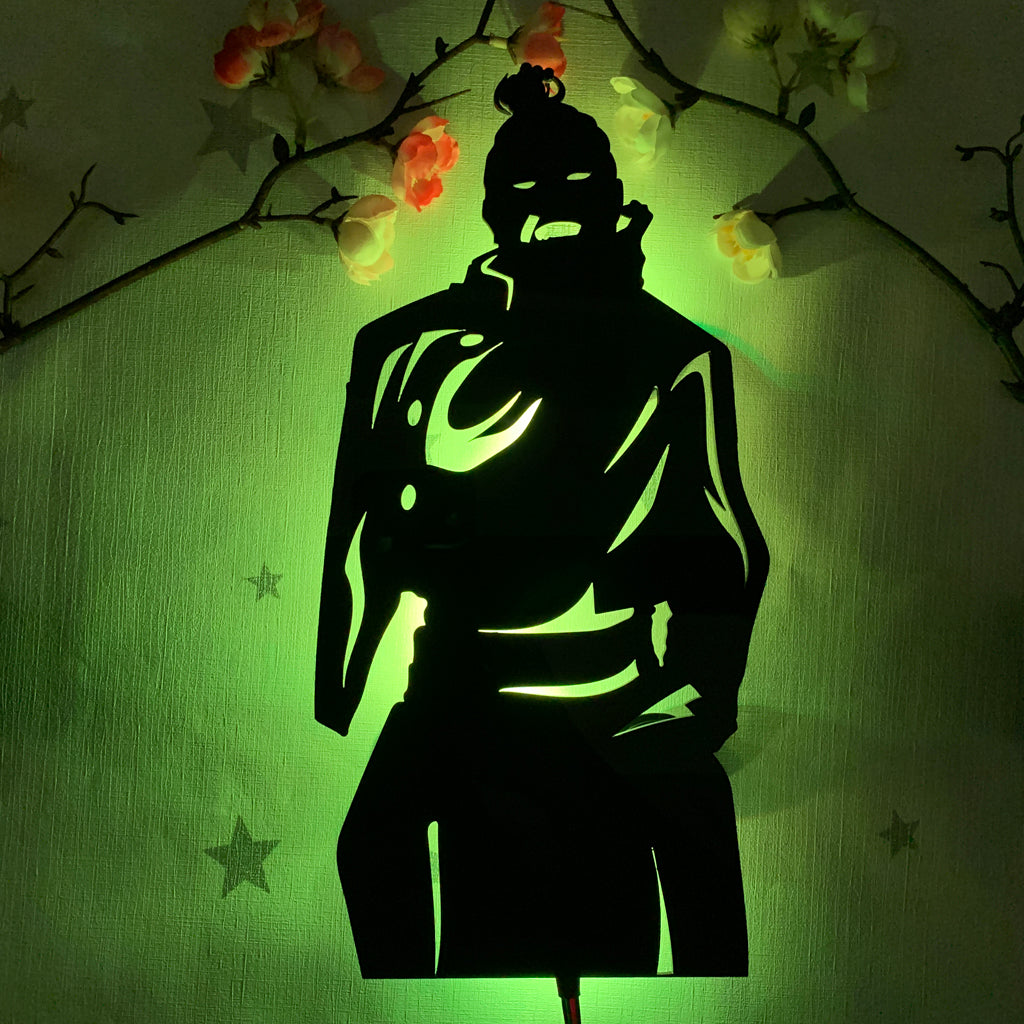 Jujutsu Kaisen Aoi Todo anime silhouette light