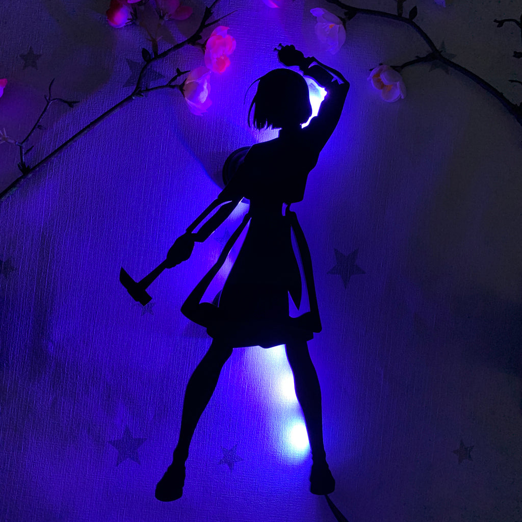 Jujutsu Kaisen Nobara Kugisaki anime silhouette light