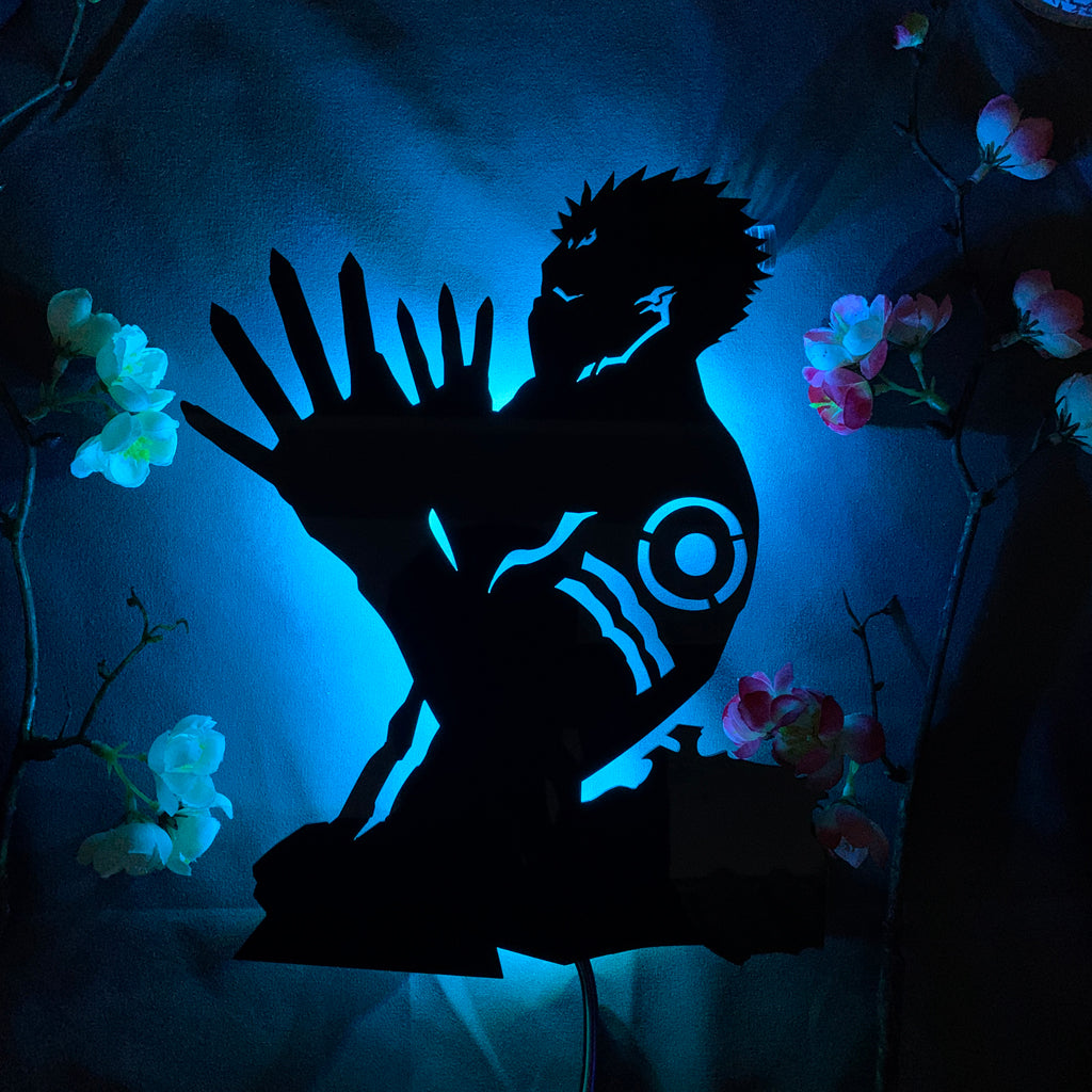 Jujutsu Kaisen Sukuna anime silhouette light