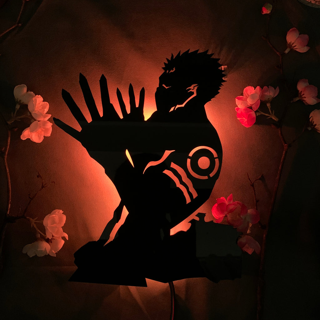 Jujutsu Kaisen Sukuna anime silhouette light