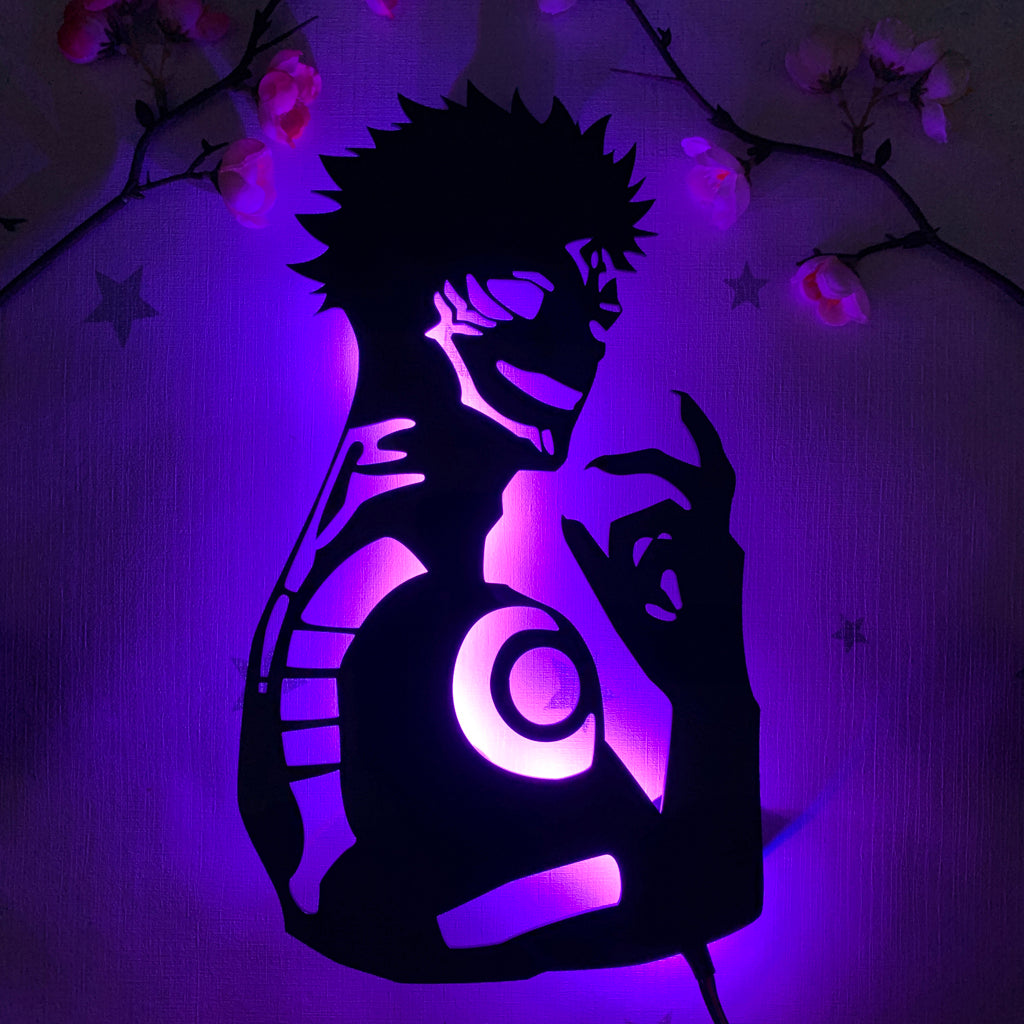 Jujutsu Kaisen Sukuna anime silhouette light