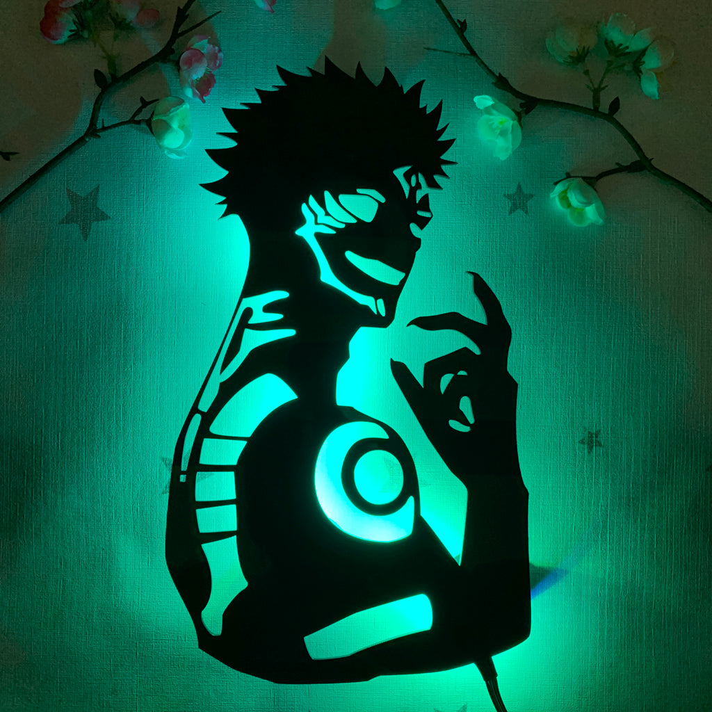 Jujutsu Kaisen Sukuna anime silhouette light