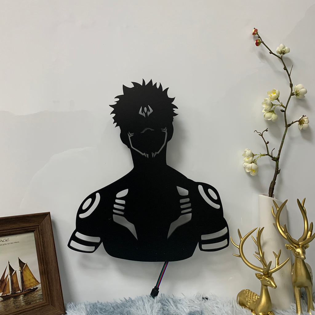 Jujutsu Kaisen Sukuna anime silhouette light
