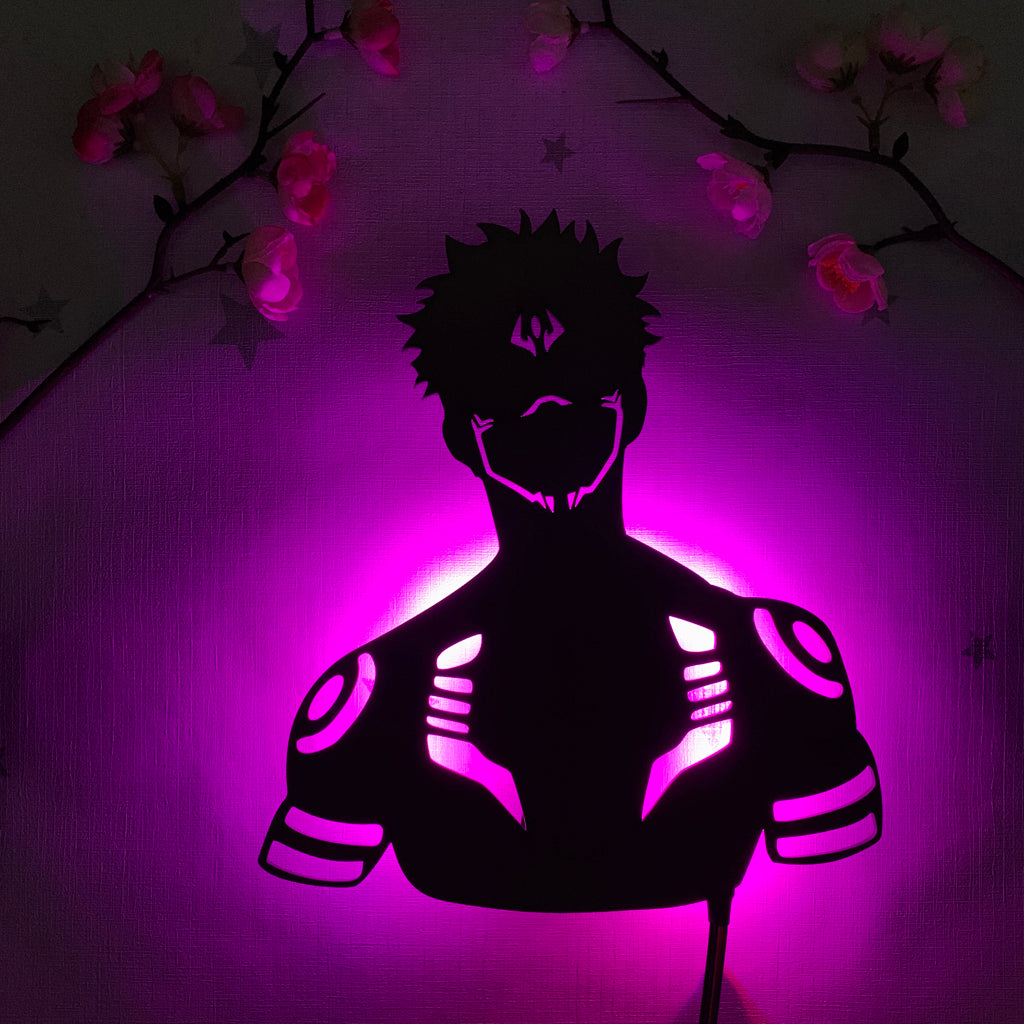 Jujutsu Kaisen Sukuna anime silhouette light