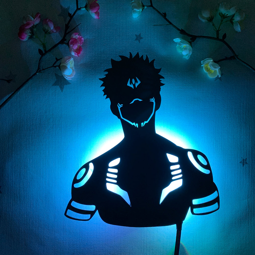 Jujutsu Kaisen Sukuna anime silhouette light