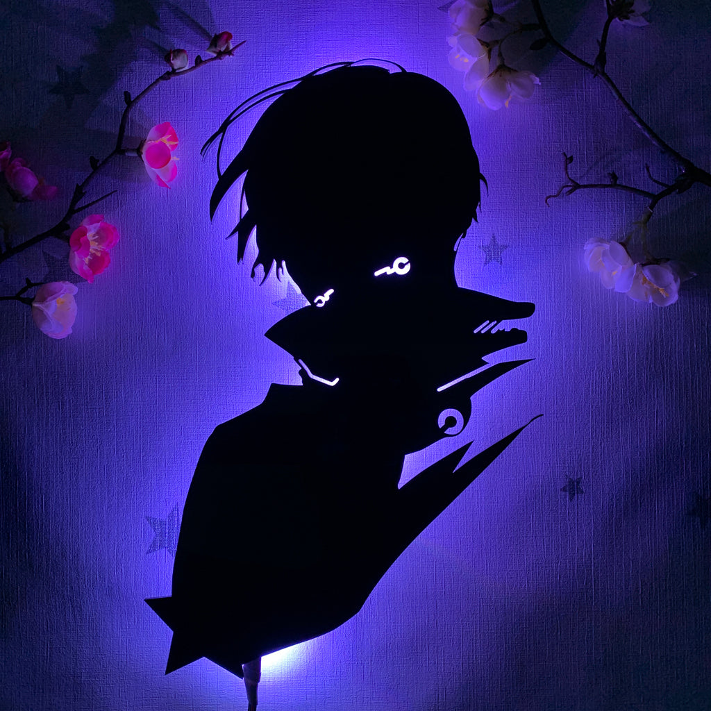 Jujutsu Kaisen Toge Inumaki anime silhouette light