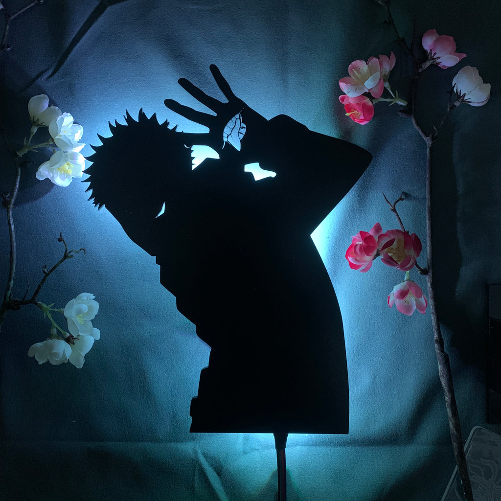 Jujutsu Kaisen Yuji Itadori anime silhouette light