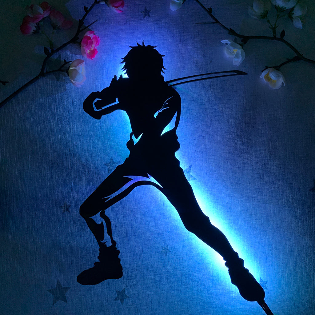 Jujutsu Kaisen Yuta Okkotsu anime silhouette light