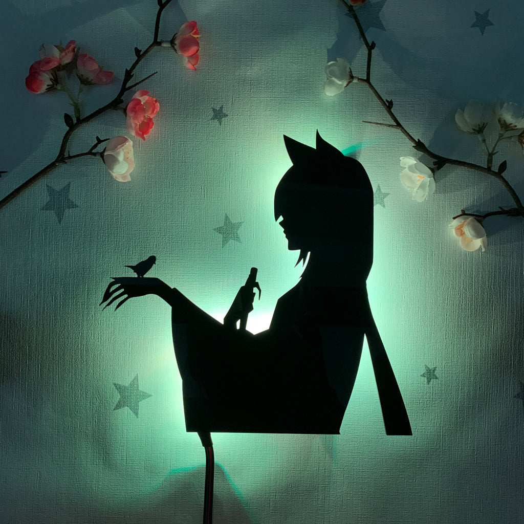 Kamisama Kiss Tomoe anime silhouette light