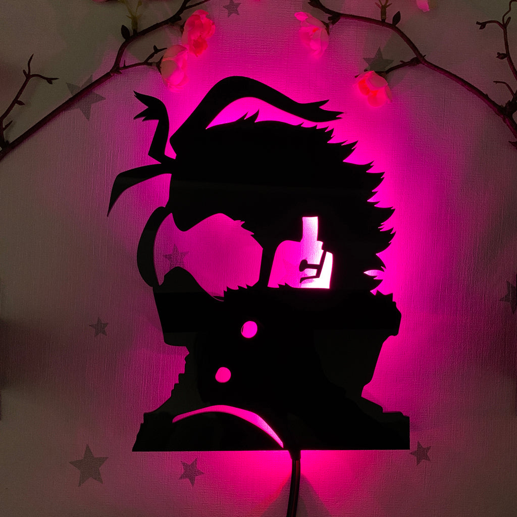 My Hero Academia Hawks anime silhouette light