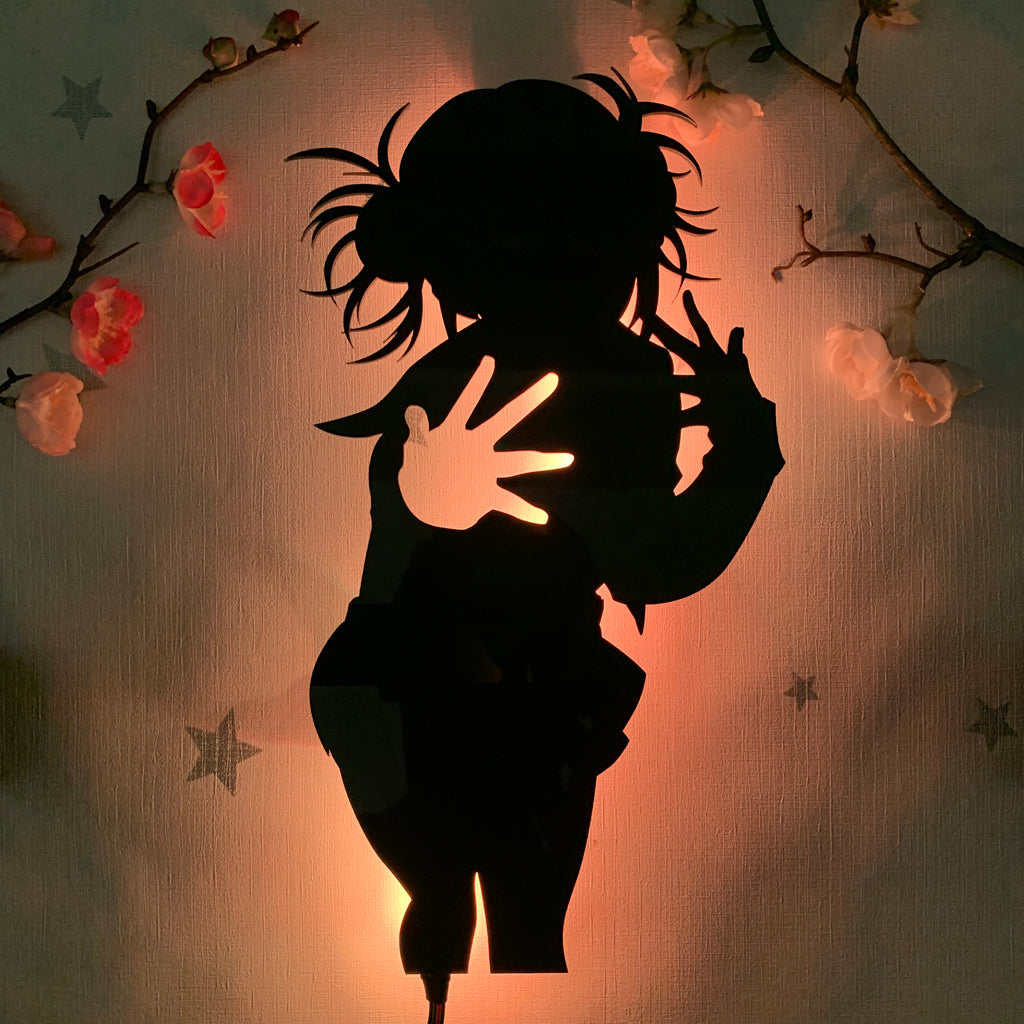 My Hero Academia Himiko Toga anime silhouette light