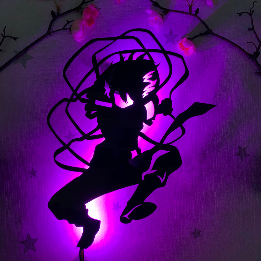 My Hero Academia Shota Aizawa Eraser Head anime silhouette light