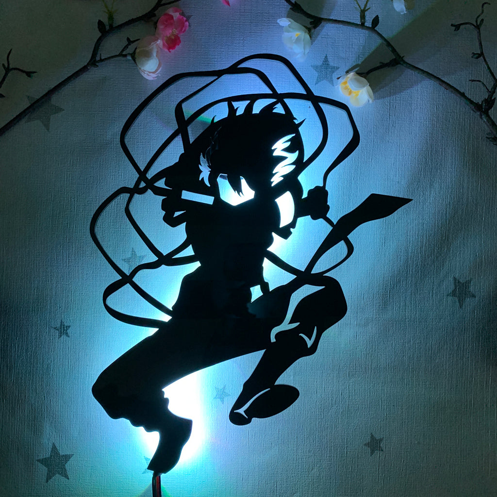 My Hero Academia Shota Aizawa Eraser Head anime silhouette light