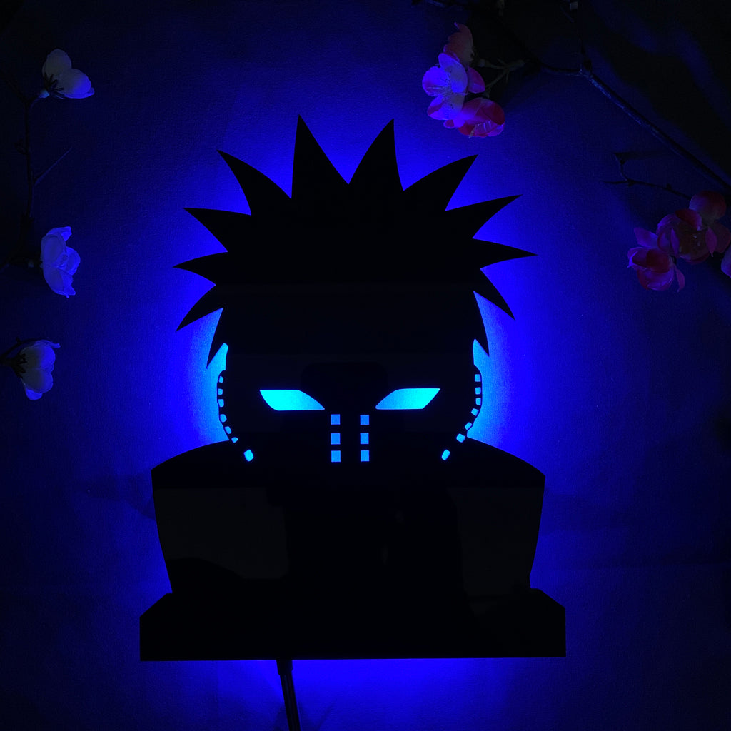 Naruto Pain Nagato anime silhouette light