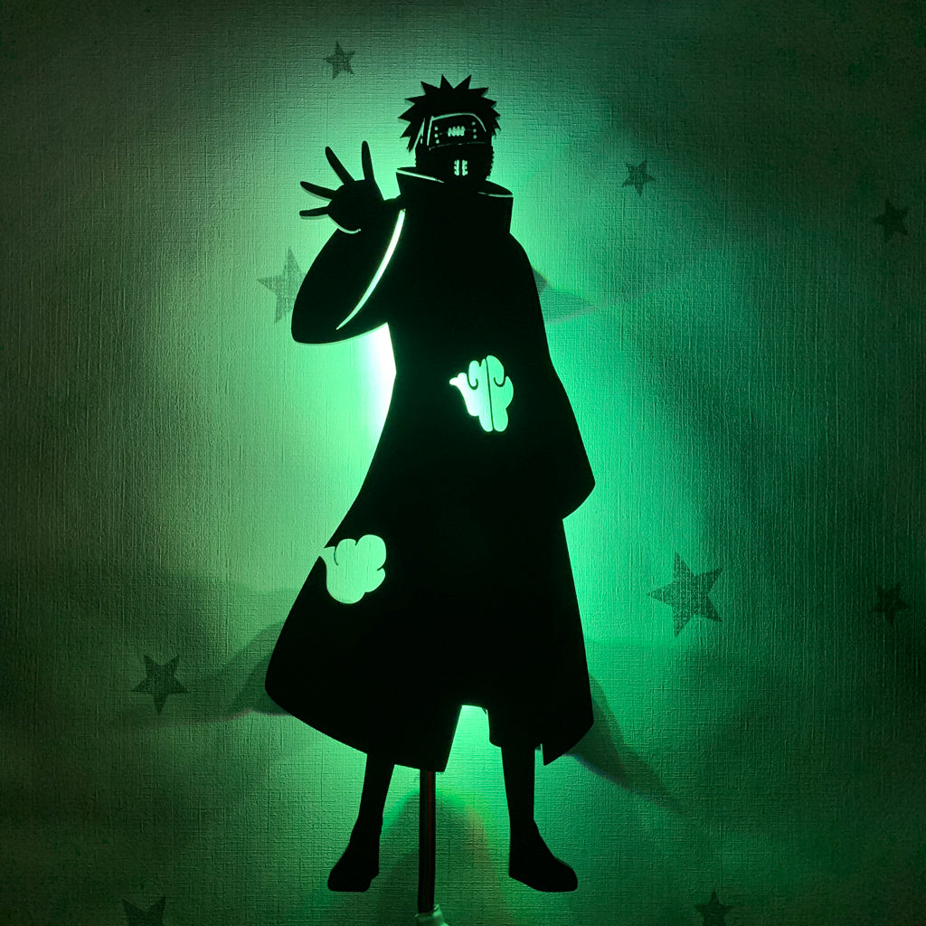 Naruto Pain Nagato anime silhouette light
