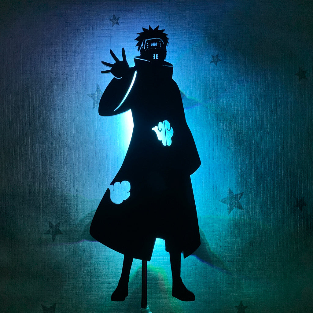 Naruto Pain Nagato anime silhouette light
