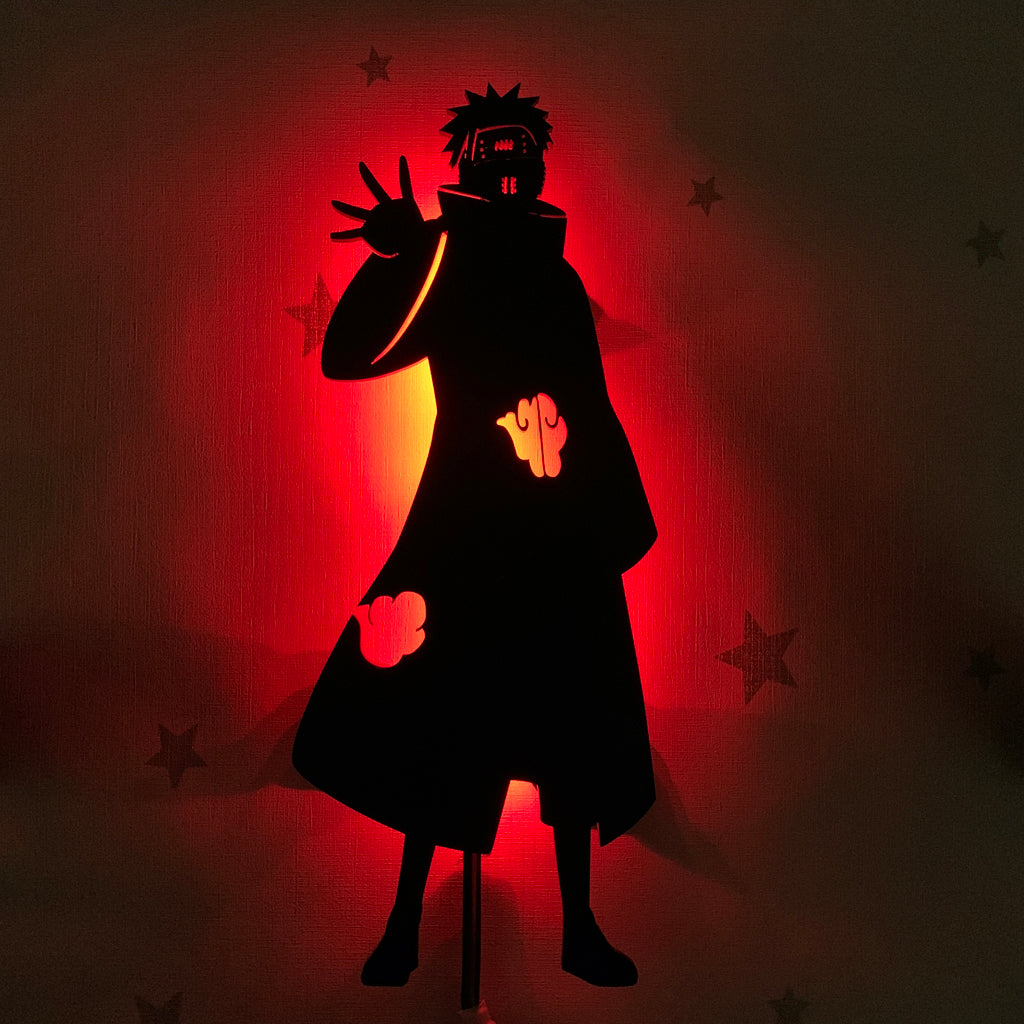 Naruto Pain Nagato anime silhouette light