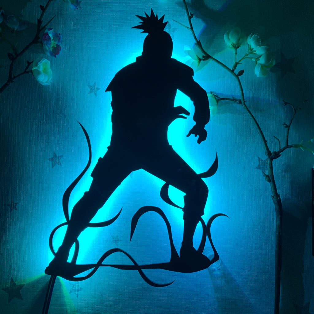 Naruto Shikamaru Nara anime silhouette light
