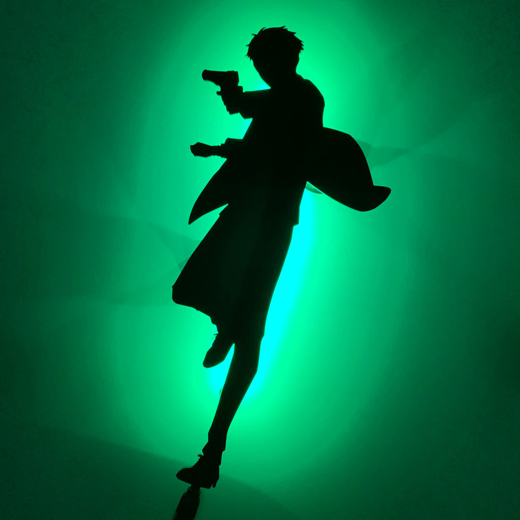 Spy x Family Loid Forger anime silhouette light