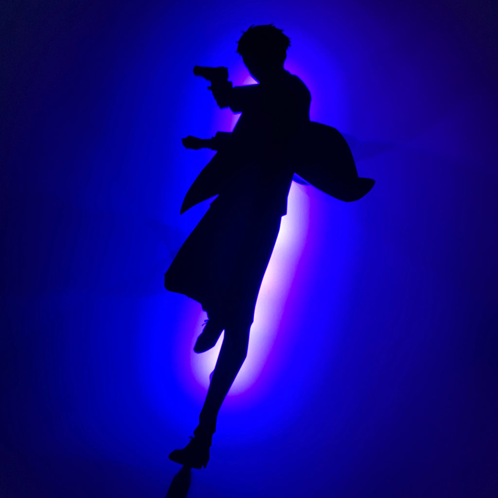 Spy x Family Loid Forger anime silhouette light