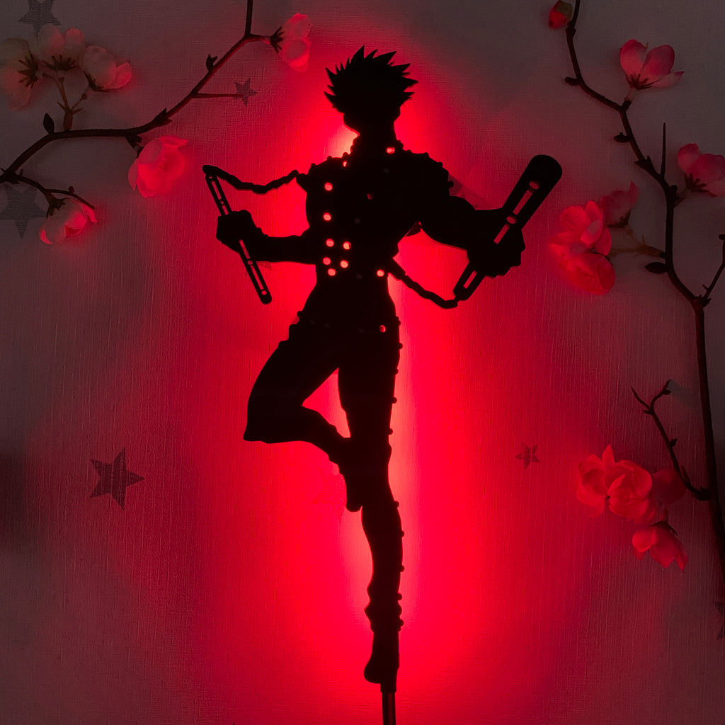 The Seven Deadly Sins Ban anime silhouette light