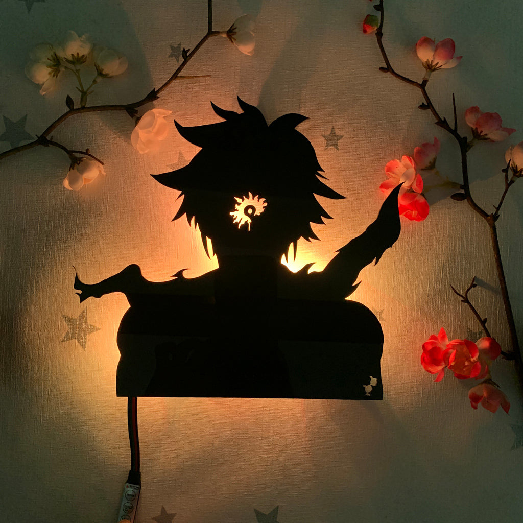 The Seven Deadly Sins Meliodas anime silhouette light