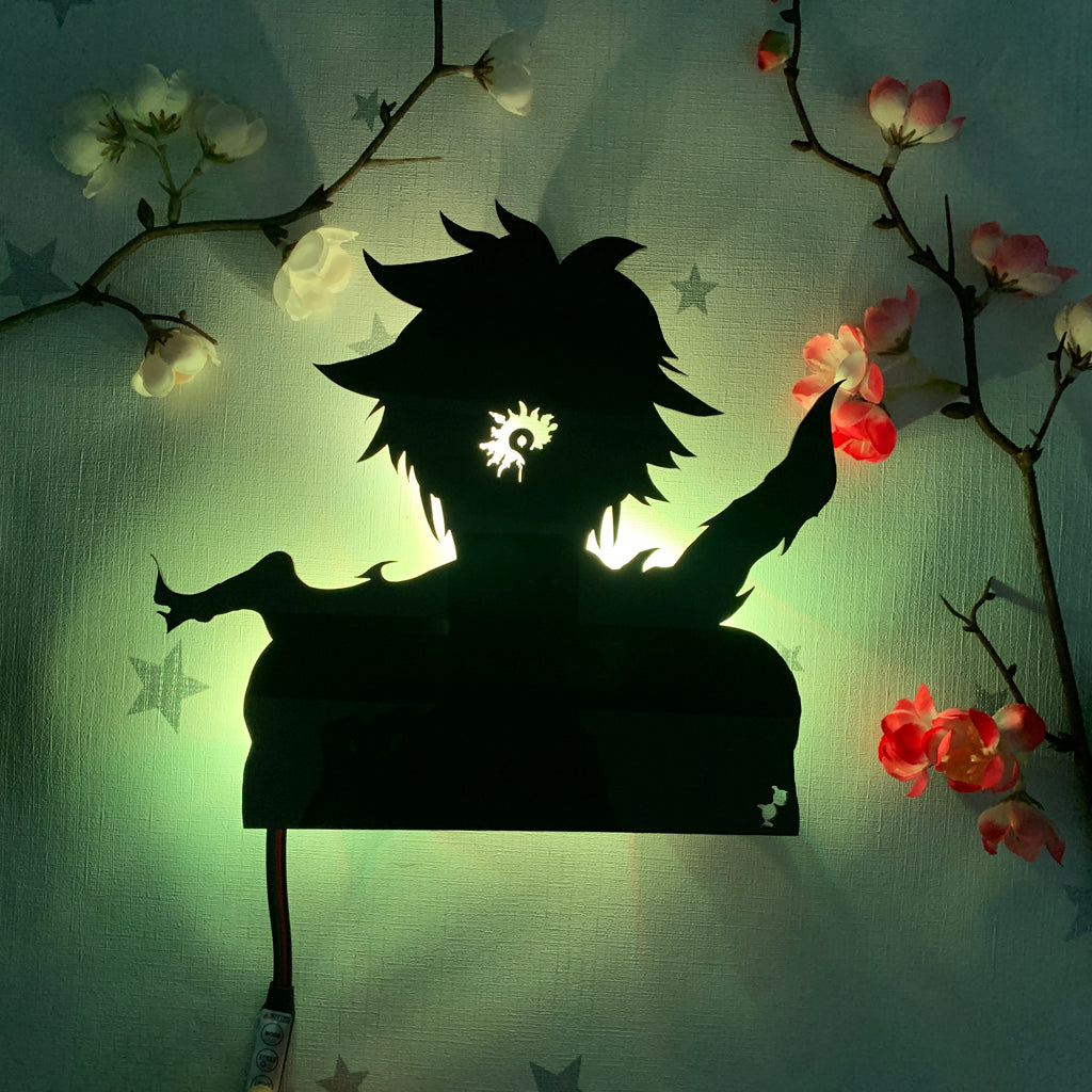 The Seven Deadly Sins Meliodas anime silhouette light