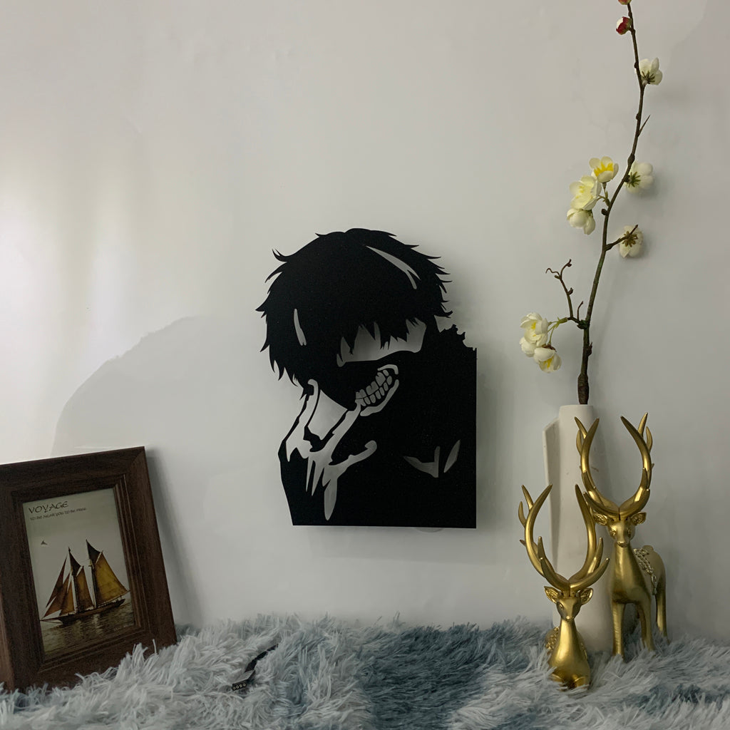 Tokyo Ghoul Ken Kaneki anime silhouette light