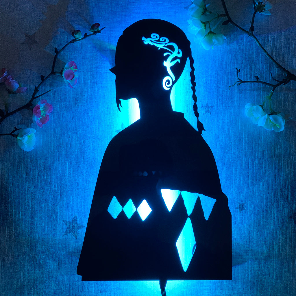 Tokyo Revengers Draken anime silhouette light