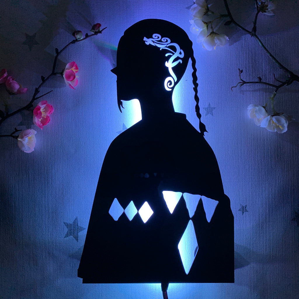 Tokyo Revengers Draken anime silhouette light