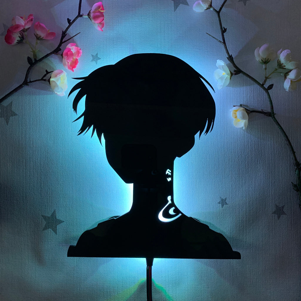 Tokyo Revengers Mikey tattoo anime silhouette light