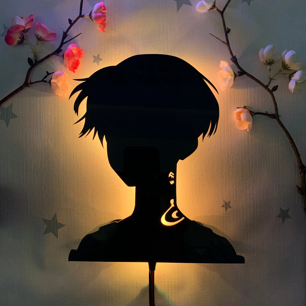 Tokyo Revengers Mikey tattoo anime silhouette light